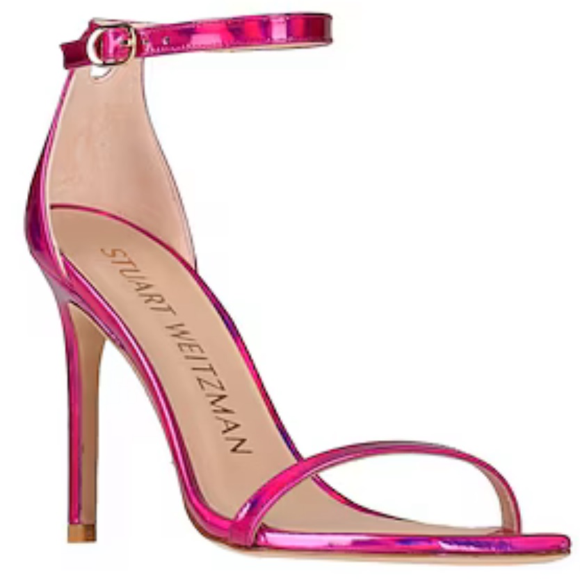 Stuart Weitzman Nudistcurve 100 Sandal Size 10